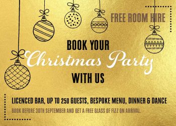 Book your Christmas party!