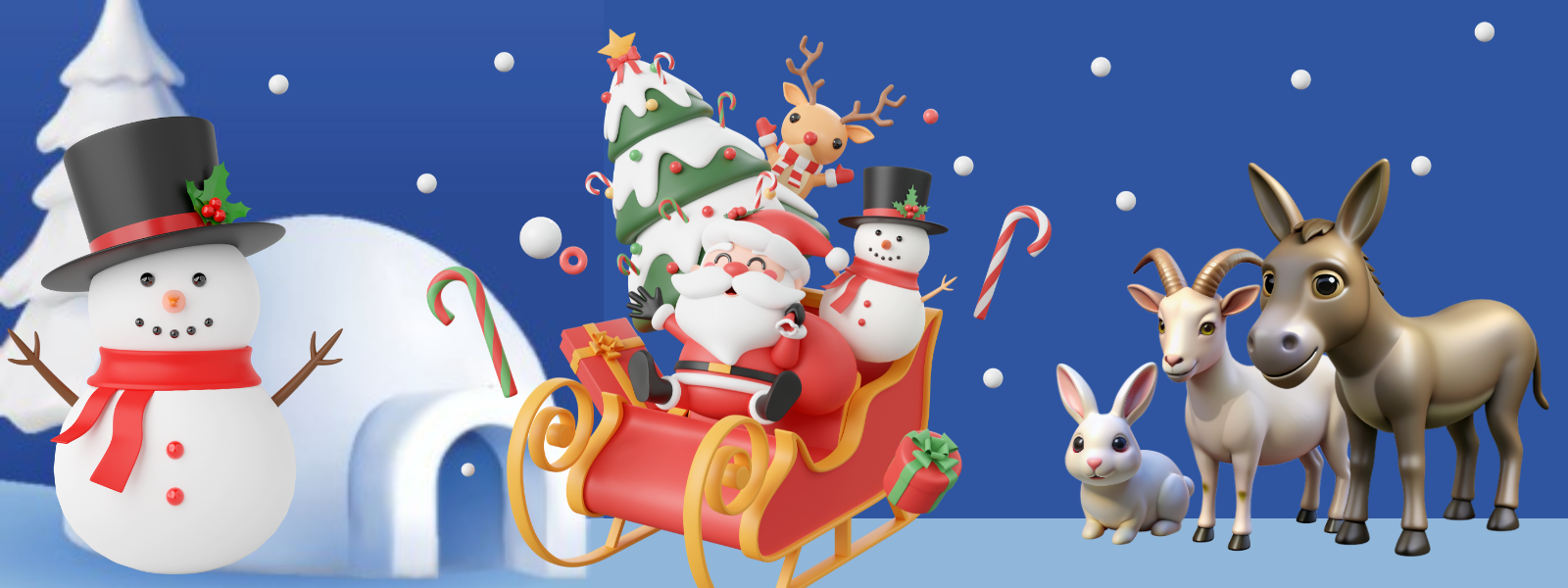 Santa's Snowy Igloo