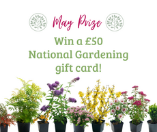 Win a £50 National Gardening gift card!