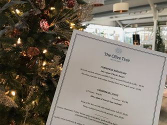 Christmas Breakfast and Lunch in The Olive Tree