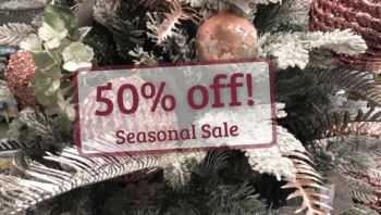 Seasonal Sale!