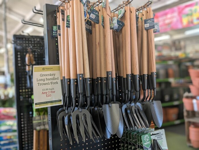 Long-handled hand tools