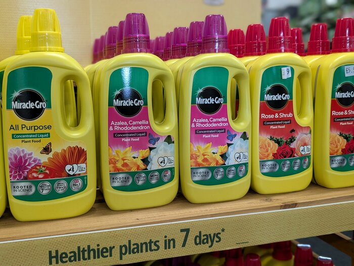 Miracle Gro Plant Food