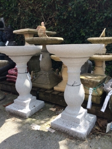 Sundials and Birdbaths