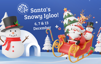 Santa's Snowy igloo